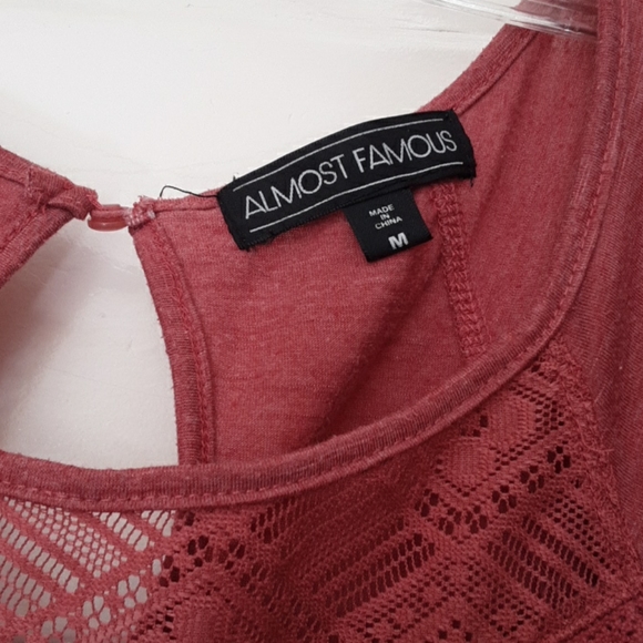 Pretty Blouse with Lacy Next by Almost Famous - Picture 4 of 5